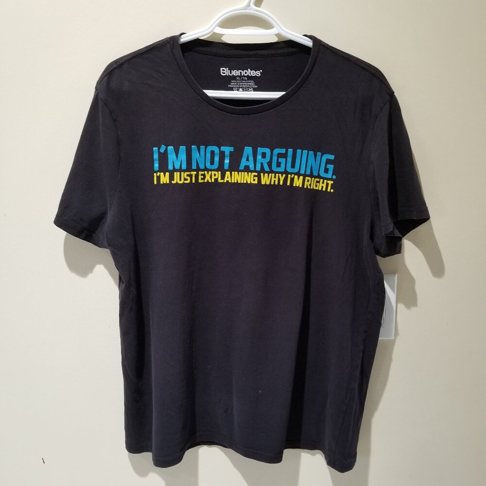 Women's Bluenotes Black Short Sleeve T-Shirt Size XL